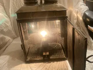 Antik hygge skibslampe