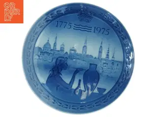 Royal Copenhagen Jubilæumsplatte fra Royal Copenhagen (str. Diameter 18 cm)