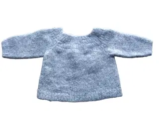 håndlavede baby sweater, str. 68