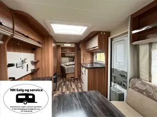 2016 - Tabbert Vivaldi 560 TD   Luksus campingvogn meget rummelig