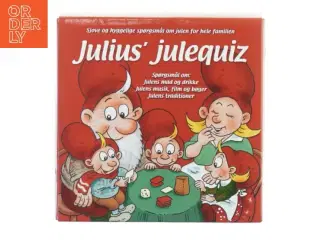 Julius&#39; Julequiz brætspil fra Julius (str. 15x15 cm)