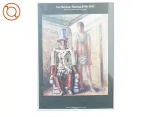 Arte italiana presenze 1900 til 1945 fra Giorgio De Chirico (str. 36 x 50 cm)