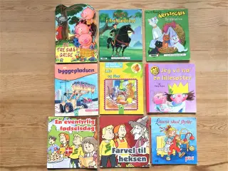 8 x 9 børnebøger, Lilleput, Disney m.fl.