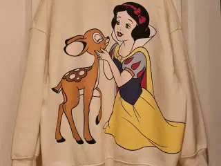 Snehvide og Bambi sweatshirt L