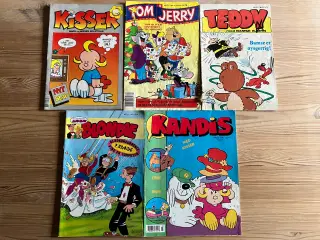 Kisser, Tom & Jerry, Teddy, Blondie og Kandis
