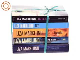 Fem bøger af Liza Marklund
