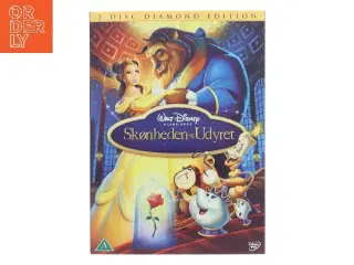 Skønheden og uhyret fra Walt Disney (DVD)