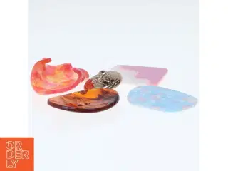 Farverige store knapper (str. 4 cm)