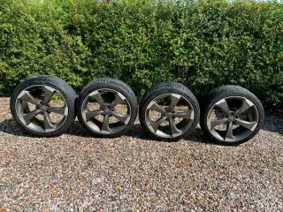 Audi fælge 19" med 235/40/19 dæk