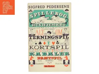 Spillebog af Sigfred Pedersen (Bog)