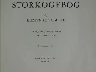 fremads storkogebog, af kirsten hüttemeier 