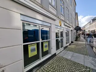Stort butikslejemål i Skive midtby - i alt ca. 588 kvm