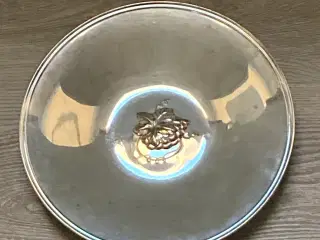Sølvplet fad
