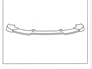 Front Spoiler, Suzuki, Swift (årg 2010-2013)