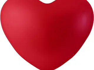 Røde Hjerteballoner - 8 stk. til Festlige Anledninger
