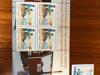 Frimærker Grønlandsk miniark fra 1996