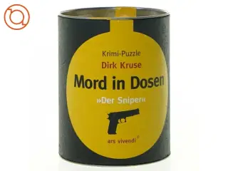 Mord in Dosen, Krimi-puzzle (str. 10 x 8 cm)