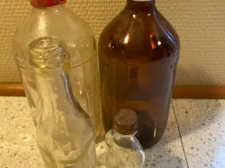 4 stk Flasker 
