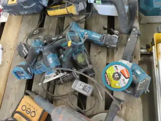 6 stk. elværktøj MAKITA