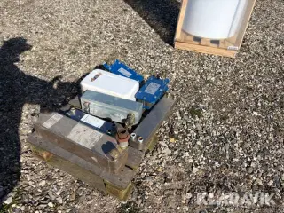 Blandet lot med varmevekslere Danfoss/ apv