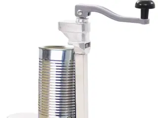 Dåseåbner 70 cm aluminium og rustfrit stål sølvfarvet