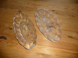 2 ovale skåle