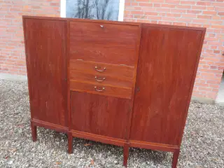 1 stk Teaktræs skænk med metal greb 