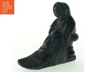 Skulptur af eskimo (str. 12 cm)