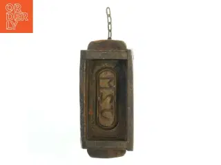 Antikt trææske (str. 32 x 14 cm)