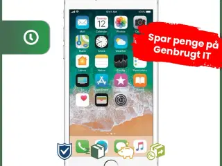 Apple iPhone 7 32GB (Sølv) - Grade B - mobiltelefon