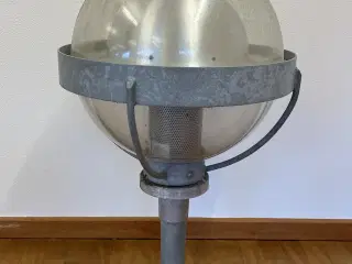 Udendørs parklampe uden lygtepæl - ø50 cm, rustfri stål