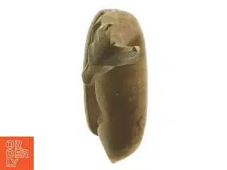 Træskulptur af hjort (str. 16 cm)