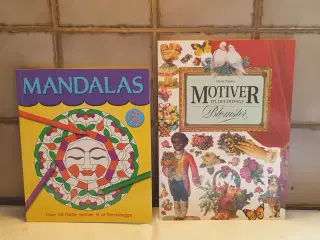 Mandalas og decoupage bøger