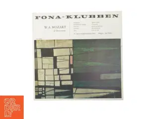 Mozart LP - Fona-klubben fra Orbis