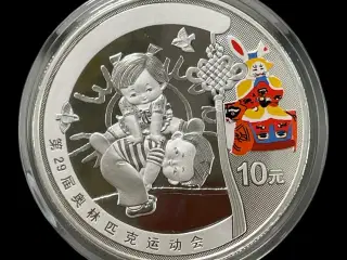 Kina 10 Yuan 2008 OL Beijing