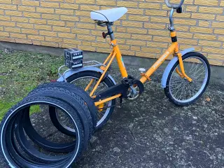 Mini cykel klap sammen model sælges 