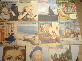 13 stk Familie Journalen fra 1950-53. Pæn stand.