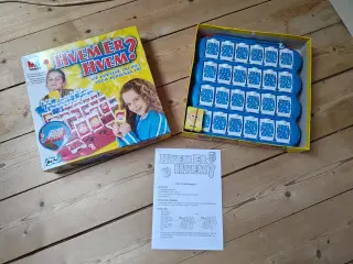Hvem er hvem ? Brætspil Guess Who ?