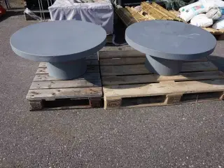 2 stk berlin lounge/haveborde Ø: 78 cm