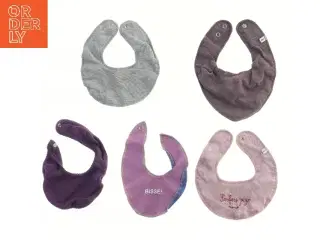 Baby hagesmækker, 5 stk (str. 5 stk 22 cm)