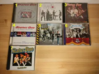 Status Quo CD'er: 7 Titler