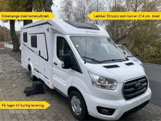 2025 - Etrusco V 6.6 SF   Lækker Autocamper som kun er 214 cm bred fra Hinshøj Caravan.