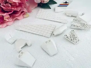 Lego, vintage, fly, løsdele, blandet 