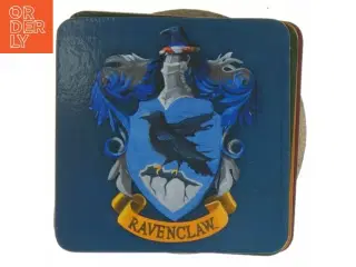 Bordskånere med husfarver og våbenskjold fra Harry Potter (str. 9,5 cm)