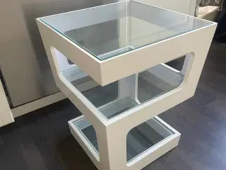 Lampebord lille sofabord sengebord glasbord