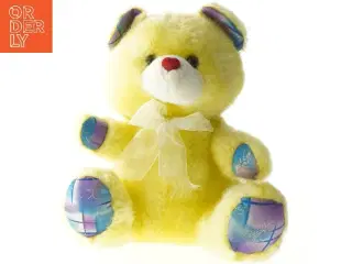 Bamsebamse med farvede detaljer (str. 26 cm)