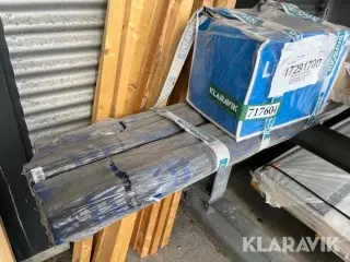 Nedløb Lindab Sort 015 4 styk