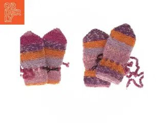 Strikkede babyhandsker (str. 12 x 6 cm)