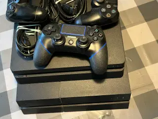 Playsatation 4 2 stk med spil 