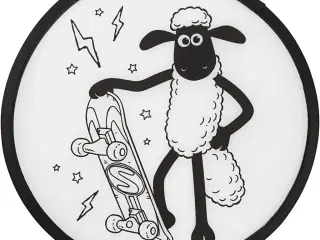 Sammenklappelig Frisbee med Frode Får Motiv